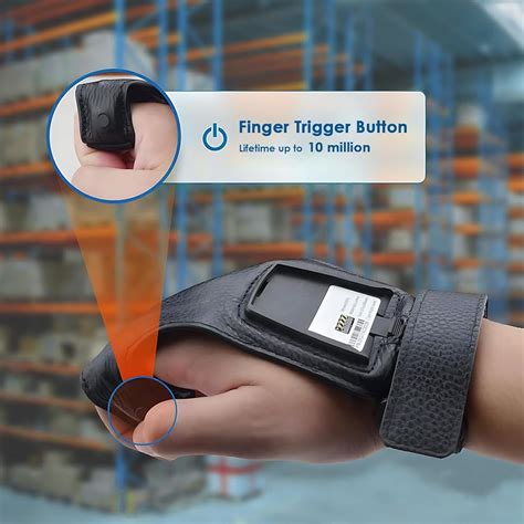 Posunitech Glove Barcode Scanner 2D GS02 Wearable Zebra SE4107 India | Ubuy