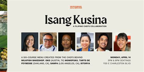 Isang Kusina 2025- A Filipino Chefs Collab, Winnie & Ethel's Downtown ...
