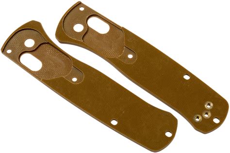 Flytanium Benchmade Mini-Bugout Scales, Tan G10 | Achetez à prix ...