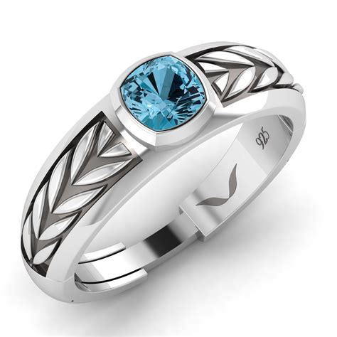 Slayer Ring Blue Topaz – VITRA JEWELLERY