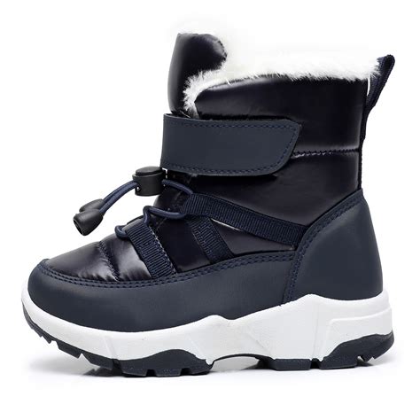 Blikcon Unisex Kids Boys Girls Outdoor Cold Weather Winter Snow Boots ...