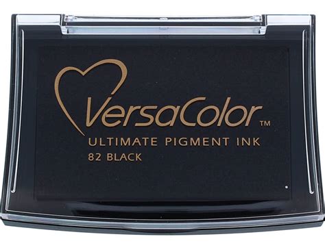 VersaColor Pigment Ink Pad-Black (Pack of 1 ) : Amazon.in: Home & Kitchen