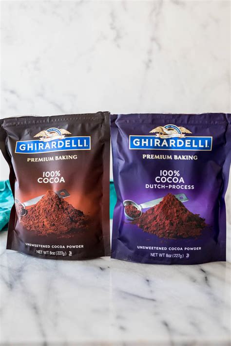 Ghirardelli Dutch Process Cocoa Powder Recipes | Deporecipe.co