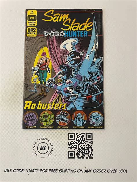 Sam Slade Robo-Hunter # 2 NM- Quality Comics Comic Book Judge Dredd 9 ...