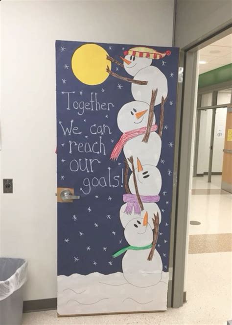 68 amazing classroom doors for winter and the holidays – Artofit