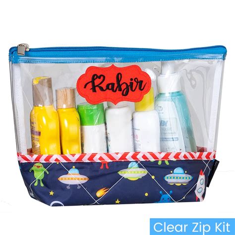 Clear Zip Kit - Space – Rosada Baby