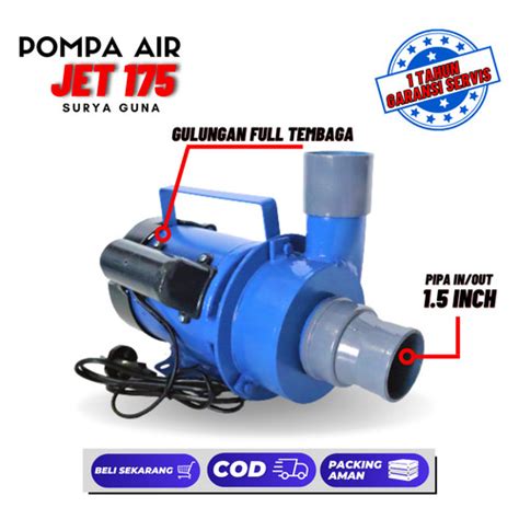 Jual Pompa AIr Kolam modifikasi Type Jet 175 Pompa Air Sumur Dangkal ...