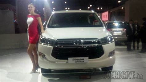 2016 Auto Expo: All-new Toyota Innova Crysta unveiled - Overdrive