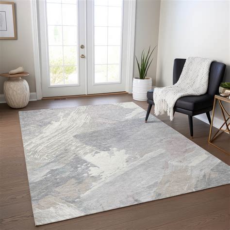 Addison Rugs Chantille Indoor/Outdoor Transitional Modern Putty ...
