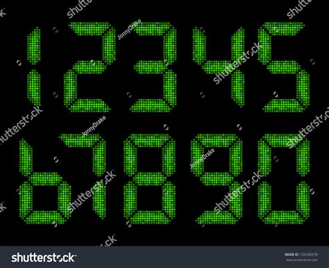 Image result for 7-Segment Display Numbers