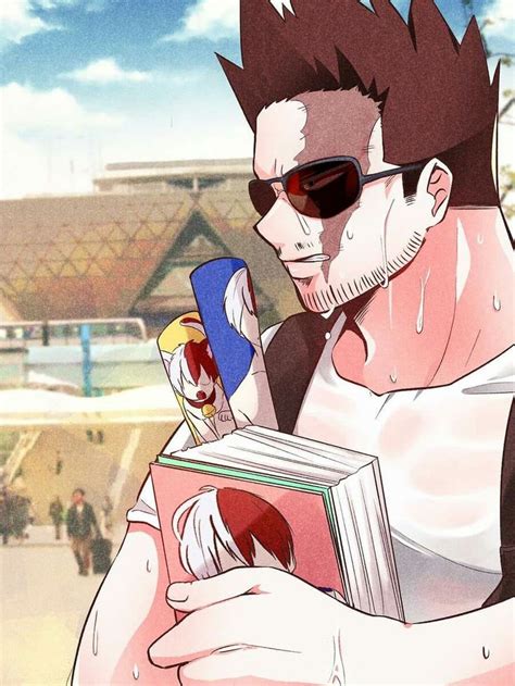 Endeavor -My hero academia | Dessin, Héros, Anime