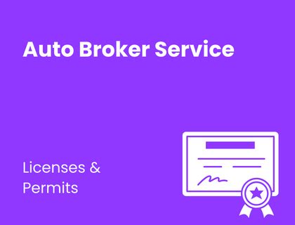 Image result for Auto Broker License