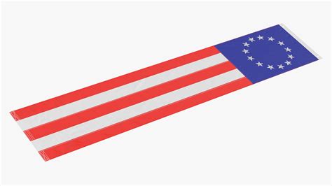 Pull Down Betsy Ross US Flag 3D Model - TurboSquid 2080976