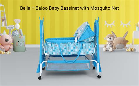 Buy Kiddery Bella+Baloo | Baby Bassinet | Sleep Safely & Comfortably ...