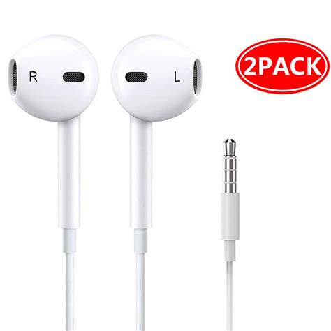 Earbuds, SUREWIN Headphones with Microphone Stereo Earphones with Mic ...