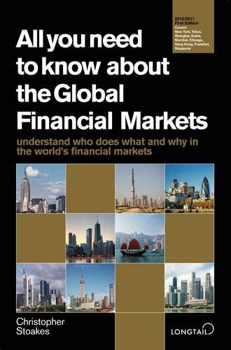 Buy All You Need to Know About Global Financial Markets (All You Need ...