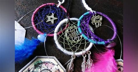 Unicorn Earrings & Customised Dreamcatchers