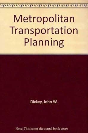 Buy Metropolitan transportation planning Book Online at Low Prices in ...