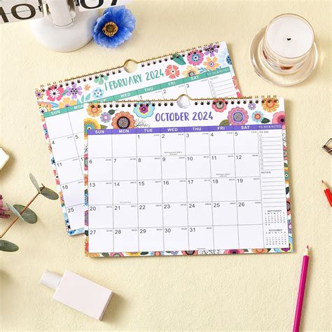 Artfan 2024 Floral Wall Calendar - 12 Monthly All-In-1 India | Ubuy