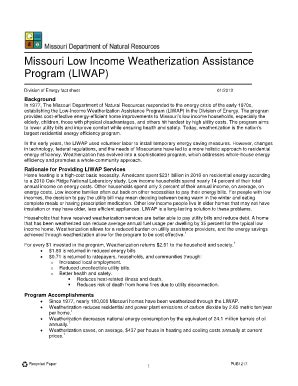 Fillable Online dnr mo liwapin form Fax Email Print - pdfFiller