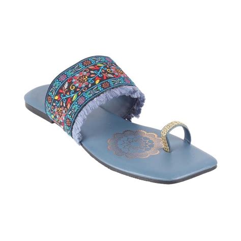 Buy Mochi Women Blue Casual Slip Ons Online | SKU: 32-579-45-36 – Mochi ...