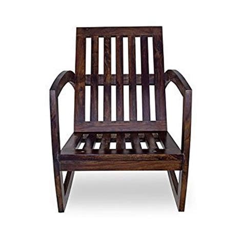 Vinod Handicraft™ Sheesham Wood Rocking Chair for Adults, Wooden ...