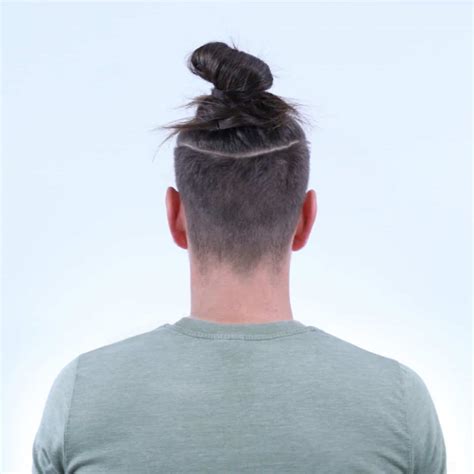 Undercut Man Bun Hairstyle Variations - Men’s Long Hairstyles