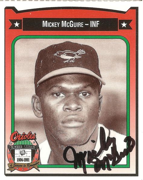The Great Orioles Autograph Project: Upgrading Mickey