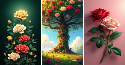 Beautiful Rose AI Wallpapers - Aivana
