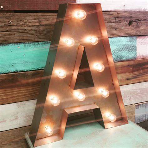 Marquee Letters...light up letter, light marquee letter, Marquee ...