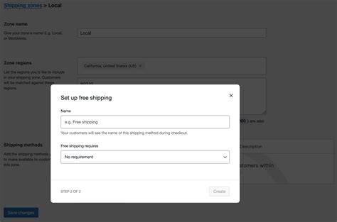 Free Shipping Documentation - WooCommerce