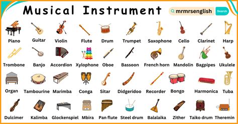 Image result for Musical Instruments List Of