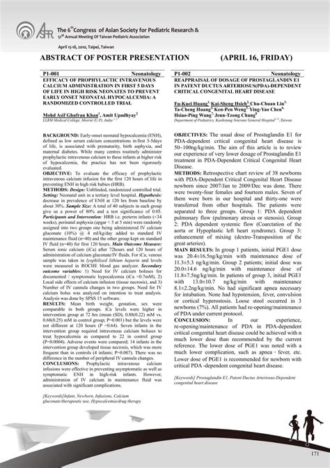 Image result for Poster Abstract Example