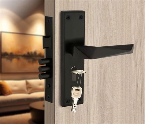 Curate Heavy-Duty Mortise Door Lock Set for Main Door & Bedroom – Brass ...