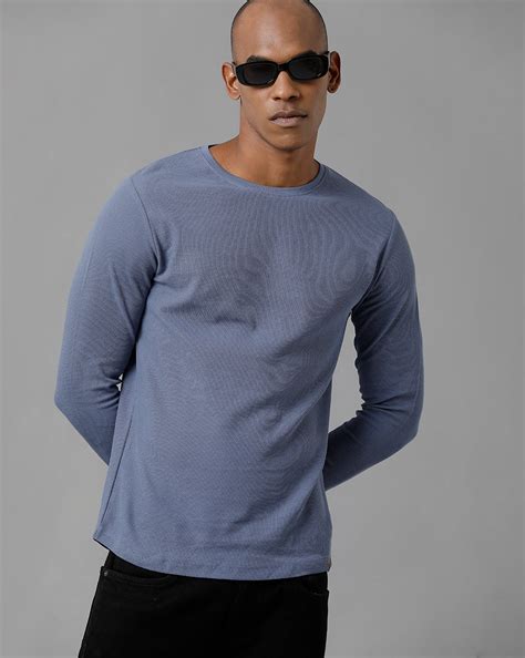 T-shirt: Buy Men's MoonLight Blue T-Shirt | VOI Jeans – Voi Jeans