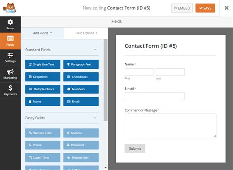 Basic Contact Form 的图像结果