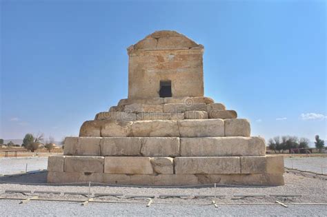 Tomb of Cyrus the Great in Pasargad, Iran Stock Photo - Image of stone, monument: 339092818