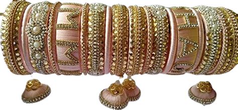 Buy jewel Rose Gold Color Indian Bridal Handmade Heavy Set Custom Name ...