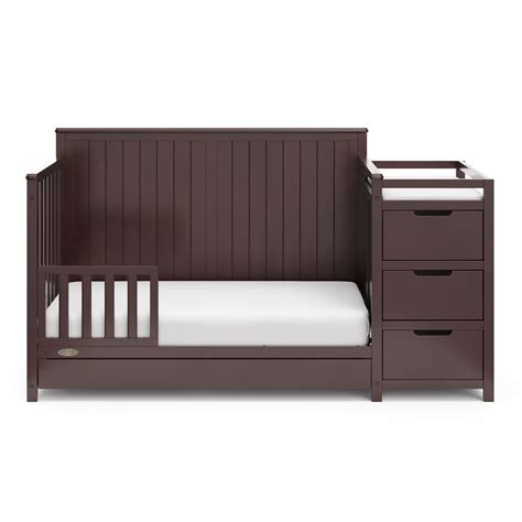 Graco® Hadley 5-in-1 Convertible Crib & Changer with Drawer - Storkcraft