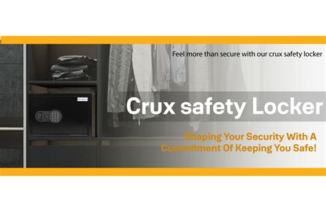 Valencia- Crux Electronic Digital Security Safe for Home & Office, 6 ...