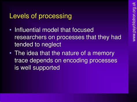 Image result for Levels of Processing model Levels of Processing Examples