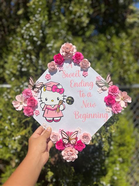 Hello Kitty Graduation Cap | Sweet Ending to a New Beginning, Gift for ...