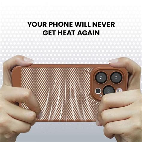 iPhone 14 Pro Max Back Cover With Camera Protection & Heat Dissipation ...