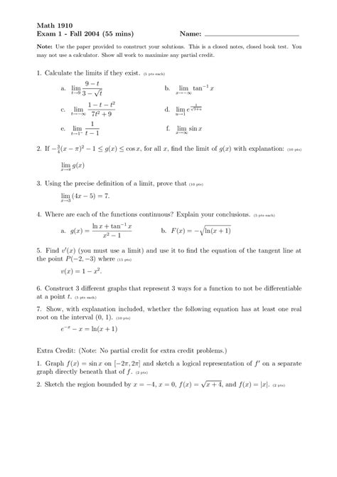 Image result for Continuous Calc Questions Examples