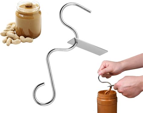 Amazon.com | Victhur Peanut Butter Stirrer Stainless Steel Natural ...