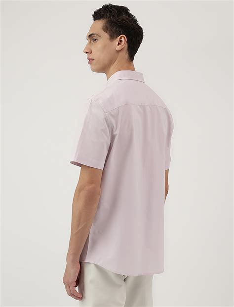 Buy Pure Cotton Plain Button Down Collar Shirt at Marks & Spencer