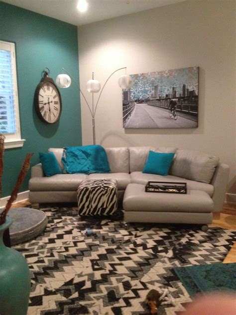 turquoise living room ideas