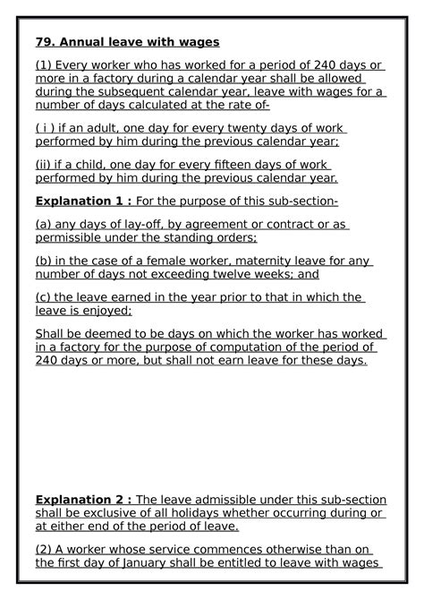 Annual wages - all the best - Annual leave with wages (1) Every worker ...