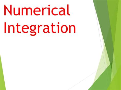 Image result for Numerical integration applications