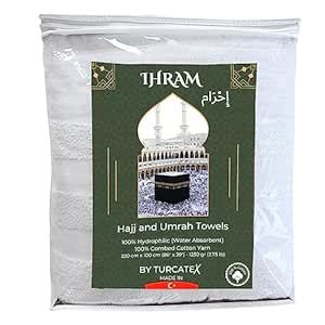 TURCATEX Ihram Clothing for Men Umrah | Ehram Ahram for Men for Hajj ...